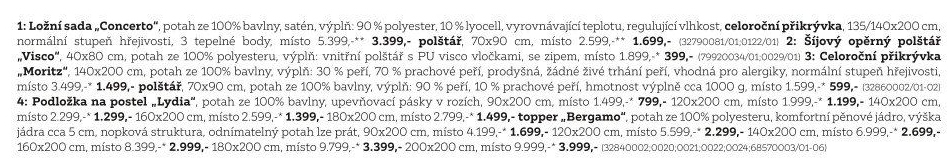 PODLOŽKA NA POSTEL