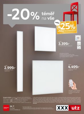 akční leták XXXLutz 25.11.2019-8.12.2019