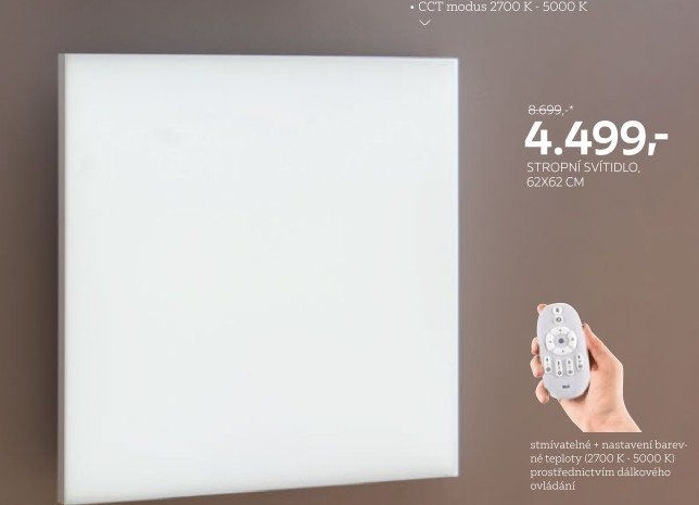 LED STROPNÍ SVÍTIDLO