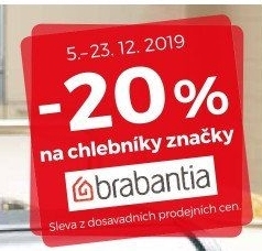 -20% na chlebníky značky Brabantia