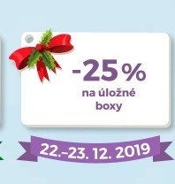 -25% na úložné boxy