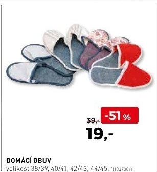 Domácí obuv