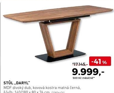 Stůl Daryl