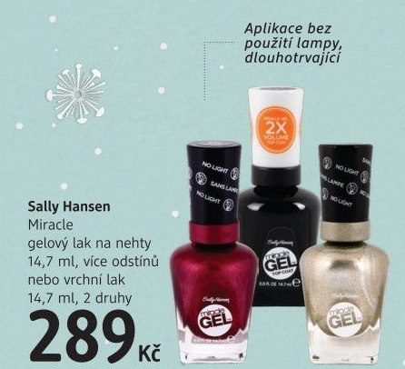 Lak na nehty gelový Miracle Sally Hansen