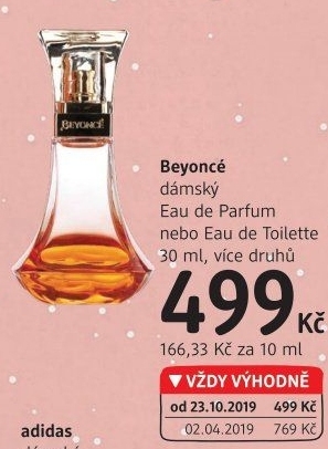 Parfémovaná voda dámská Beyoncé