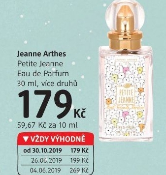 Parfémovaná voda dámská Petite Jeanne Arthes