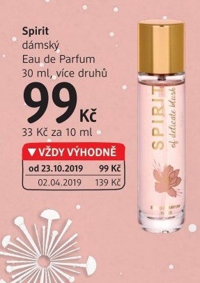 Parfémovaná voda dámská Spirit