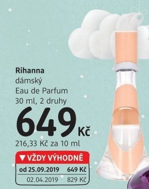 Parfémovaná voda Rihanna