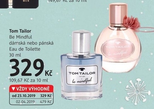 Toaletní voda dámská Be Mindful Tom Tailor