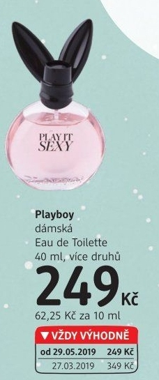 Toaletní voda dámská Playboy