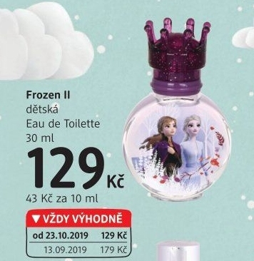 Toaletní voda dětská Frozen
