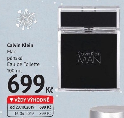 Toaletní voda pánská Man Calvin Klein