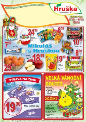 akční leták Hruška 3.12.2019-9.12.2019