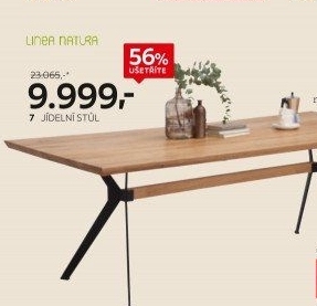 Jídelní stůl Linea Natura