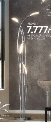 LED stojací lampa Ambiente