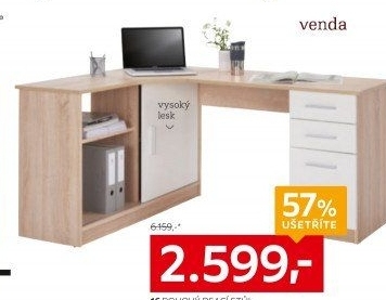 ROHOVÝ PSACÍ STŮL
