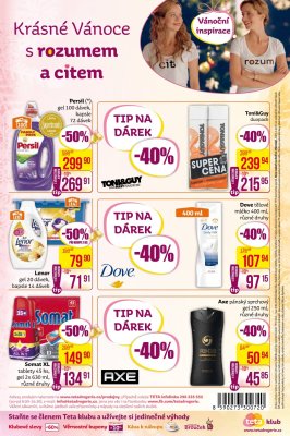 akční leták Teta drogerie 12.12.2019-24.12.2019