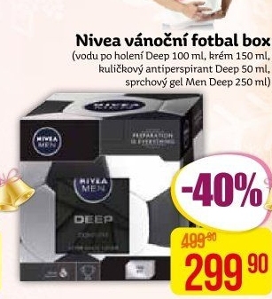 Dárková kazeta fotbal box Nivea