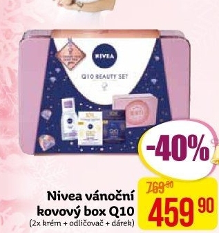 Dárková kazeta Péče proti vráskám Q10 Nivea