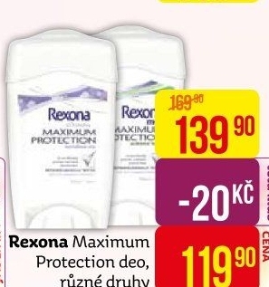 Deodorant stick Maximum Protection Rexona