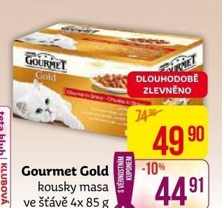 Konzerva pro kočky Gold Gourmet Purina