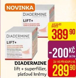 Krém pleťový Lift+ Super filler Diadermine