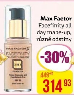 Make up Facefinity All Day Max Factor