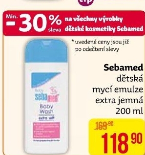 Mycí emulze dětská Sebamed Baby