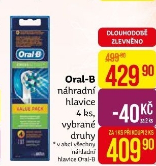 Náhradní zubní kartáčky Oral-B