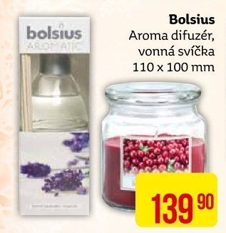 Osvěžovač vzduchu diffuser Bolsius