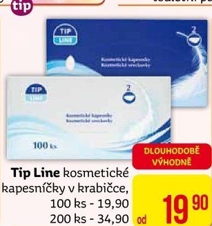 Papírové kapesníčky Tip Line - box