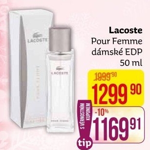 Parfémovaná voda dámská Pour Femme Lacoste