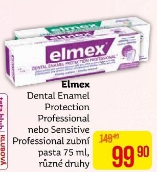 Pasta na zuby Dental Enamel Protection Professional Elmex