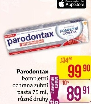 Pasta na zuby Kompletní ochrana Parodontax