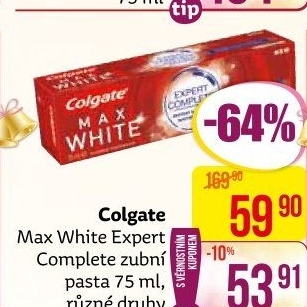 Pasta na zuby Max White Expert Complete Colgate