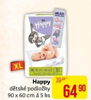Podložky přebalovací Háppy Bella