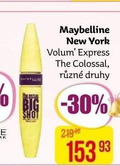 Řasenka Colossal Volum Express Maybelline
