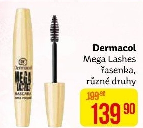 Řasenka Mega Lashes Dermacol