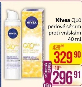Sérum pleťové proti vráskám perlové Q10 Plus Nivea