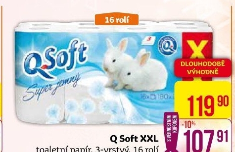 Toaletní papír 3vrstvý Big Soft