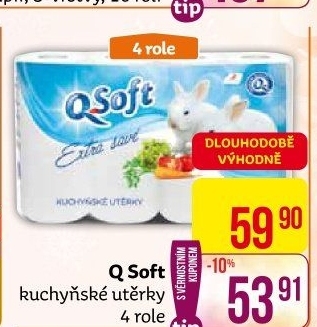 Utěrky kuchyňské Q Soft