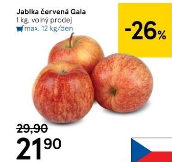 Jablka Gala