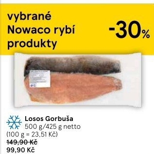 Losos Gorbuša mražený