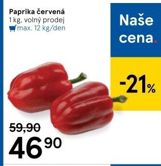 Paprika červená