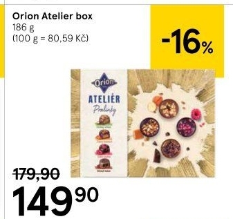 Pralinky Ateliér Orion