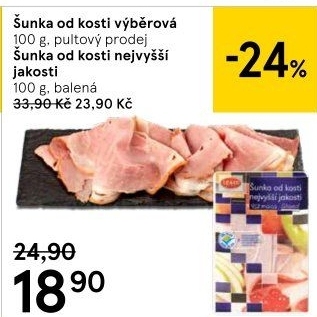 Šunka od kosti nejvyšší jakosti LE&amp