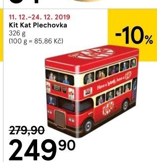 Tyčinka Kit Kat Nestlé