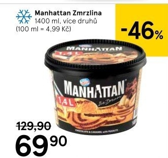 Zmrzlina v kelímku Manhattan Nestlé