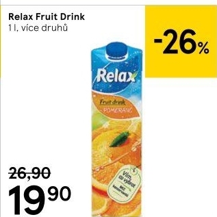 Nápoj Fruit drink Relax