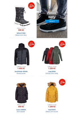akční leták Sportisimo 10.12.2019-15.12.2019